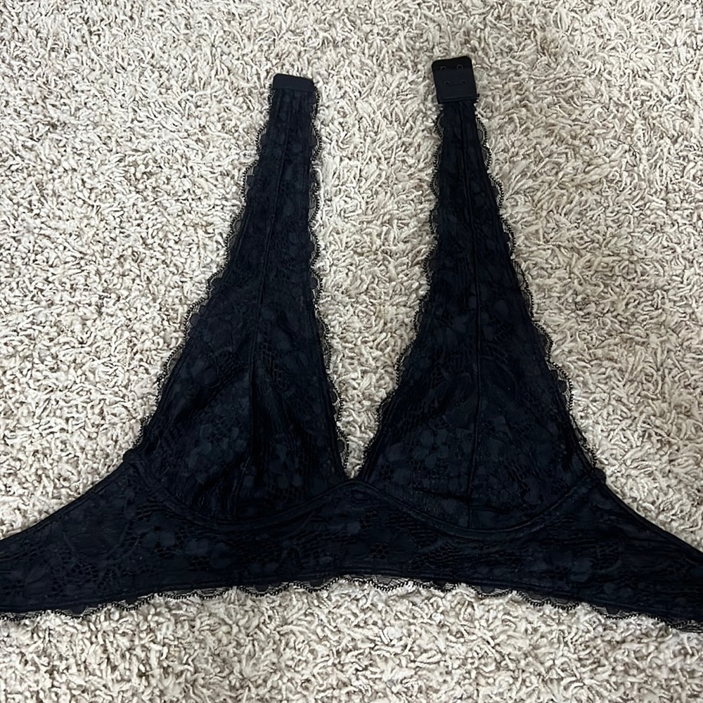 Free People Triangle Lace Bralette